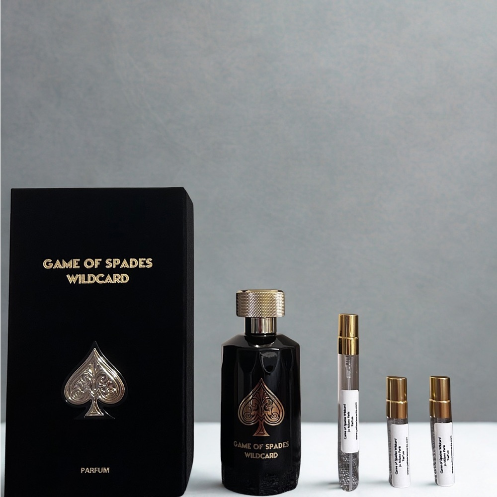 Jo Milano Game Of Spades Wildcard Perfume Sample Woody Decant | Unisex 3ml-10ml